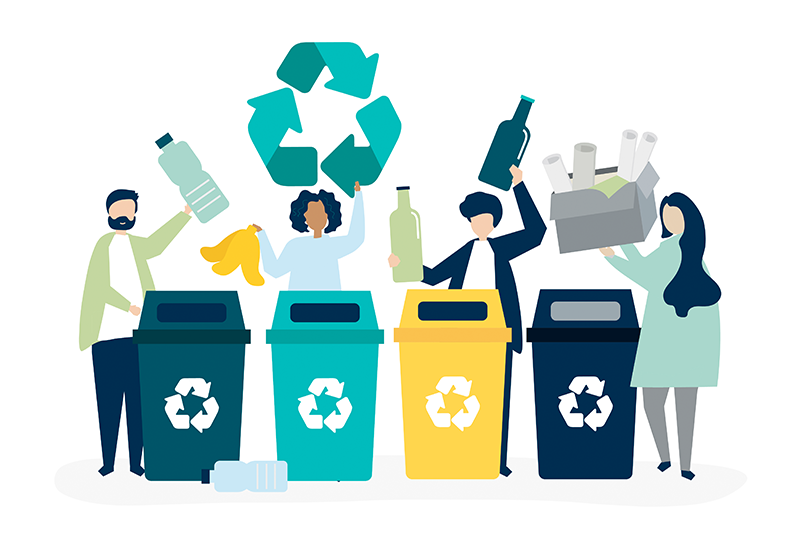 quoi mettre dans son bac, gestion des déchets, tri des matières, meilleur tri, bac de recyclage, recup estrie